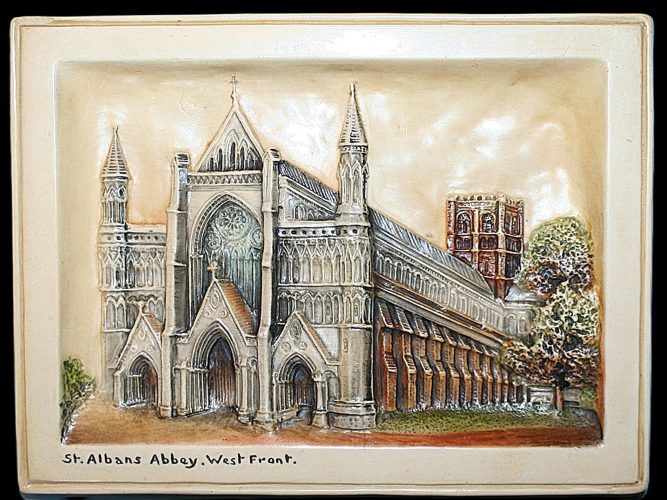 St. Albans Abbey West Front 8x6