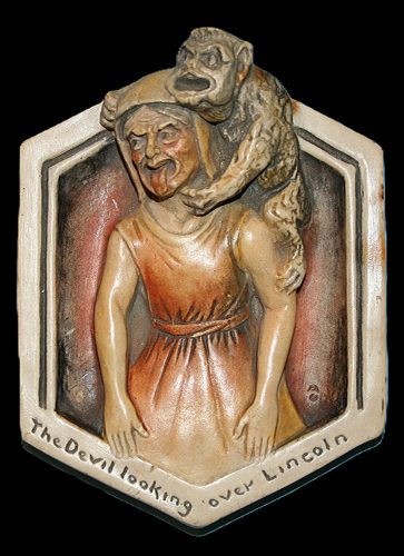 The Devil Looking over Lincoln 4x5 (6 Sided)